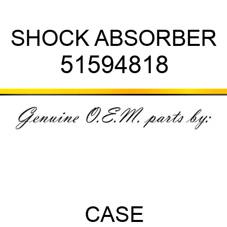 SHOCK ABSORBER 51594818