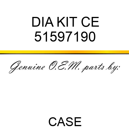 DIA KIT CE 51597190