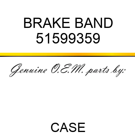 BRAKE BAND 51599359