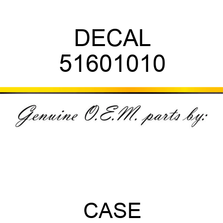 DECAL 51601010
