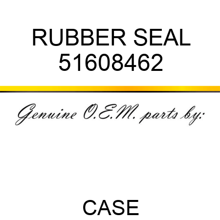 RUBBER SEAL 51608462