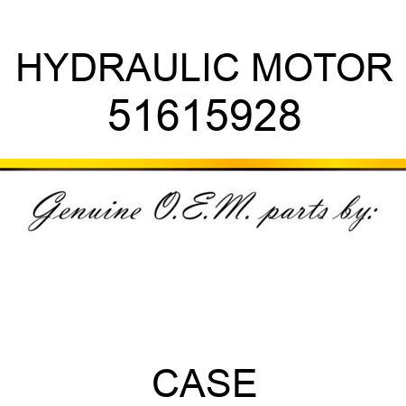 HYDRAULIC MOTOR 51615928