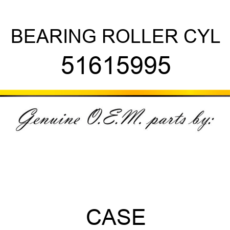 BEARING, ROLLER, CYL 51615995