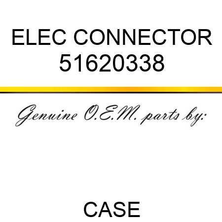ELEC CONNECTOR 51620338