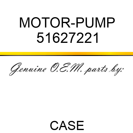 MOTOR-PUMP 51627221