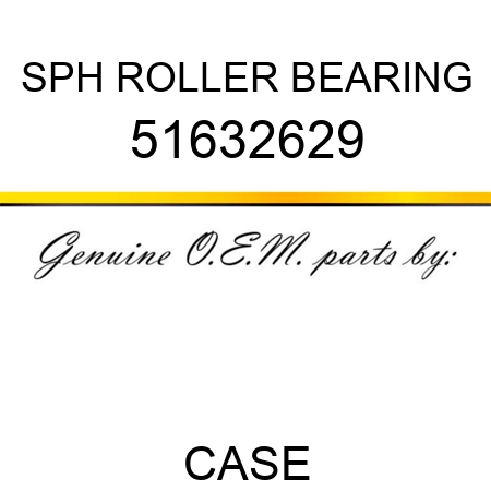 SPH ROLLER BEARING 51632629