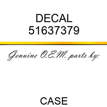 DECAL 51637379
