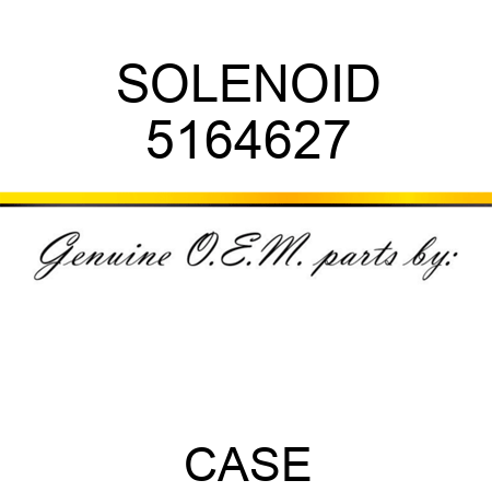 SOLENOID 5164627