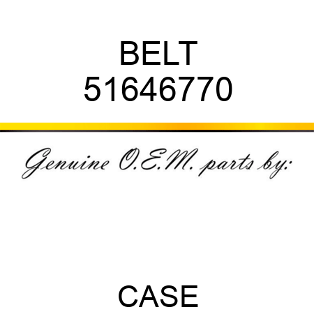 BELT 51646770