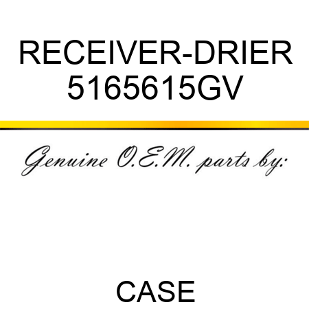 RECEIVER-DRIER 5165615GV