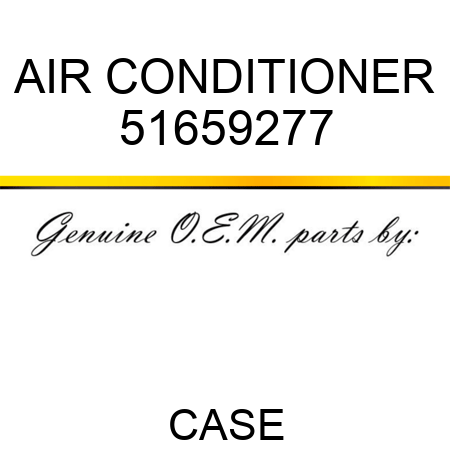 AIR CONDITIONER 51659277