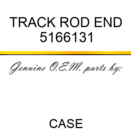 TRACK ROD END 5166131