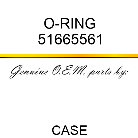 O-RING 51665561