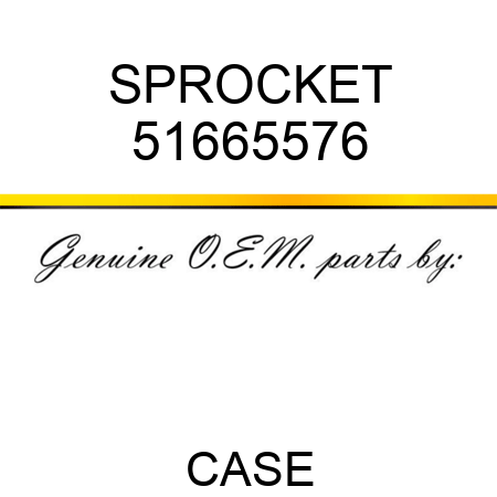 SPROCKET 51665576