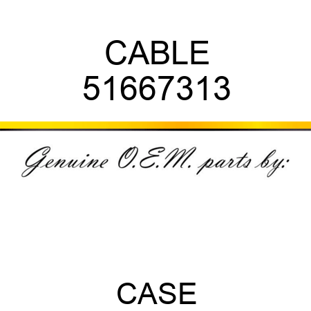 CABLE 51667313