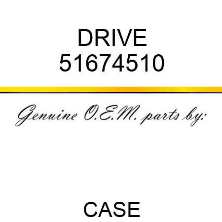 DRIVE 51674510