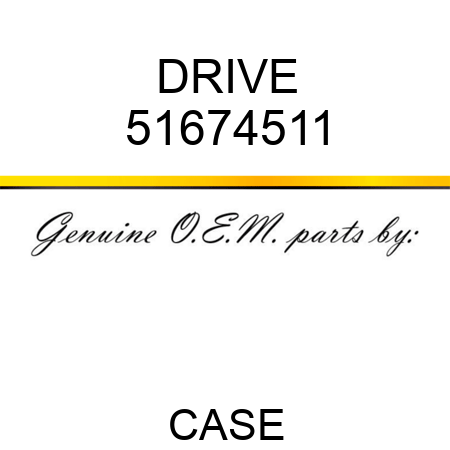 DRIVE 51674511