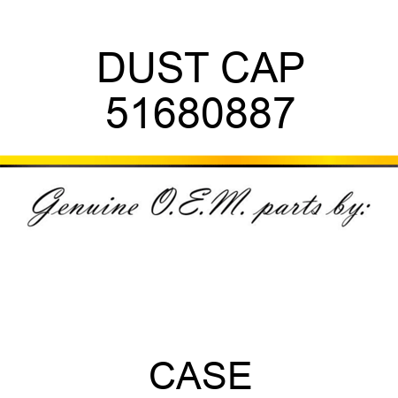 DUST CAP 51680887