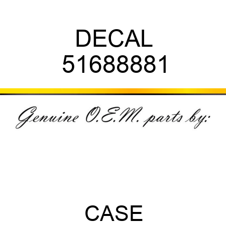 DECAL 51688881