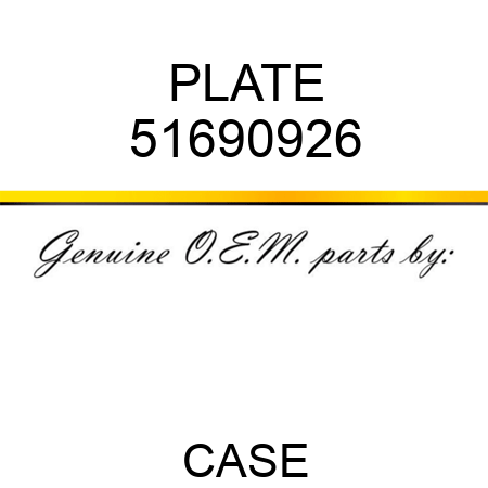 PLATE 51690926