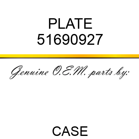 PLATE 51690927