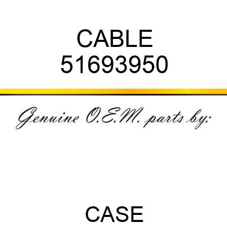 CABLE 51693950