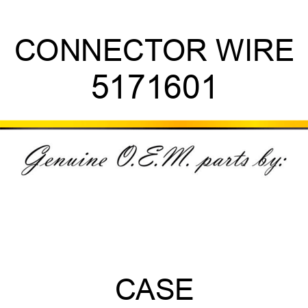 CONNECTOR, WIRE 5171601