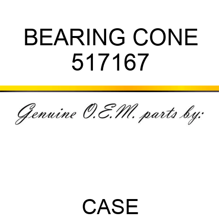 BEARING CONE 517167