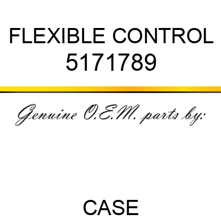 FLEXIBLE CONTROL 5171789