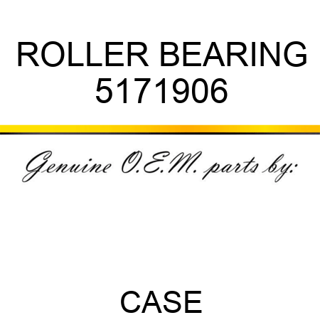 ROLLER BEARING 5171906
