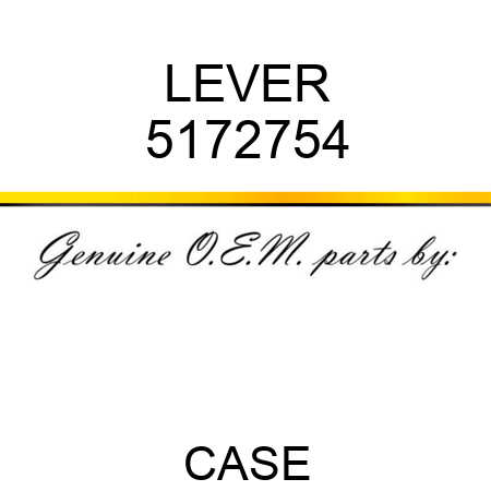 LEVER 5172754