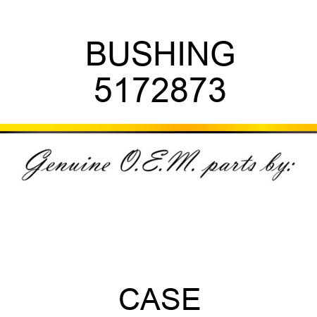 BUSHING 5172873