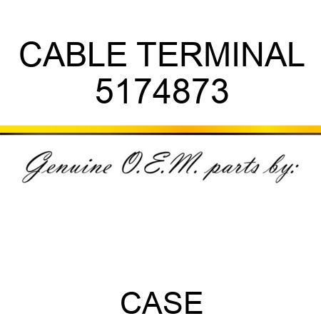 CABLE TERMINAL 5174873