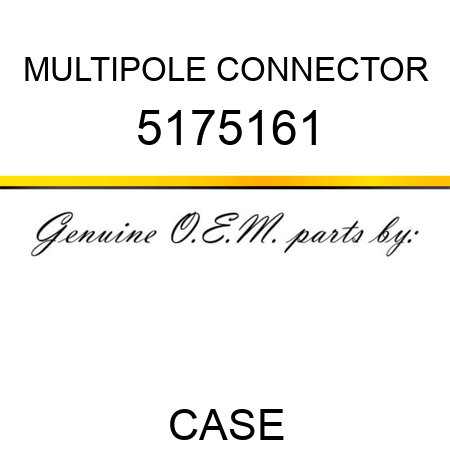 MULTIPOLE CONNECTOR 5175161