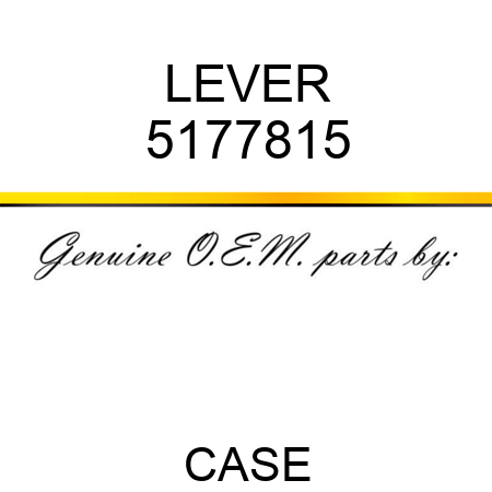 LEVER 5177815