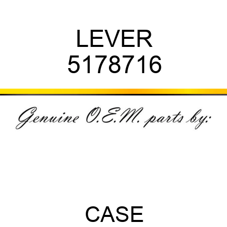 LEVER 5178716