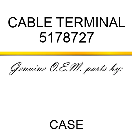 CABLE TERMINAL 5178727