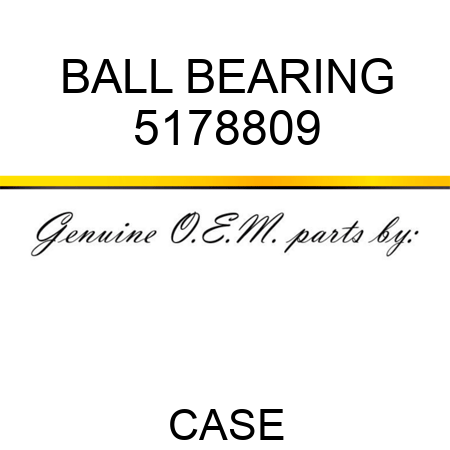 BALL BEARING 5178809