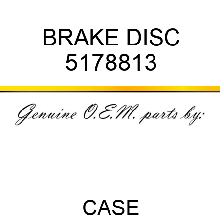 BRAKE DISC 5178813
