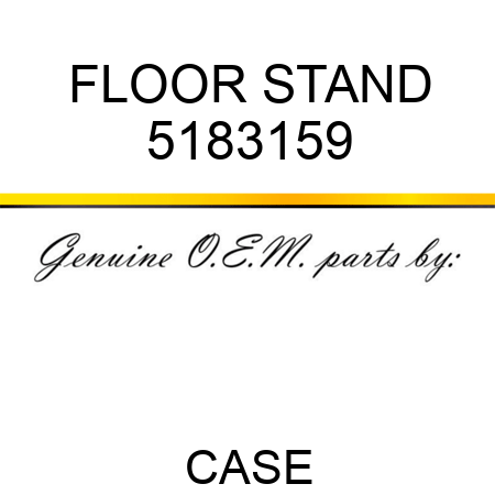 FLOOR STAND 5183159