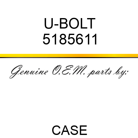 U-BOLT 5185611