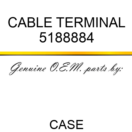 CABLE TERMINAL 5188884