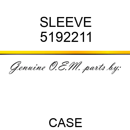 SLEEVE 5192211