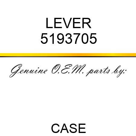 LEVER 5193705