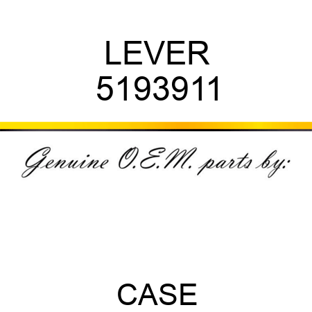 LEVER 5193911