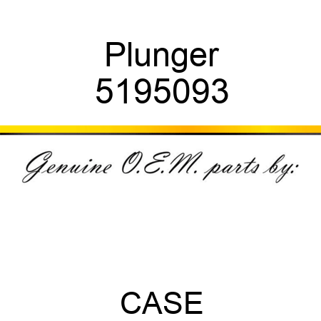 Plunger 5195093