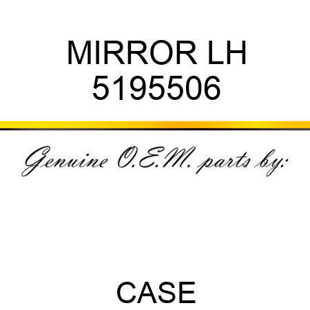 MIRROR, LH 5195506