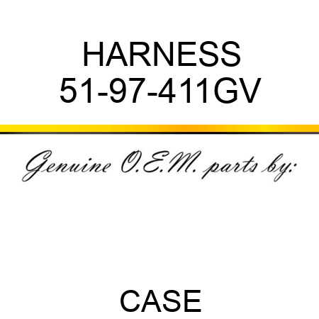 HARNESS 51-97-411GV