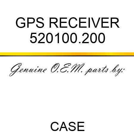 GPS RECEIVER 520100.200