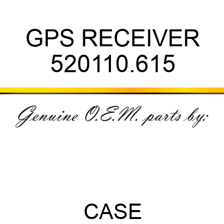 GPS RECEIVER 520110.615
